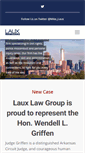 Mobile Screenshot of lauxlawgroup.com